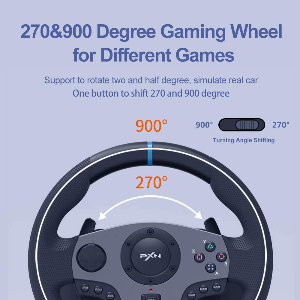 PXN GAMING RACING WHEEL V9 PRO PXN GAMING RACING WHEEL V9 PRO
